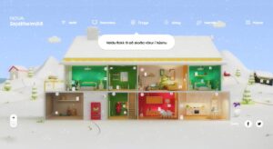 موقع نوفا سمارت هوم من أمثلة التجارة الإلكترونية للمنازل الذكية